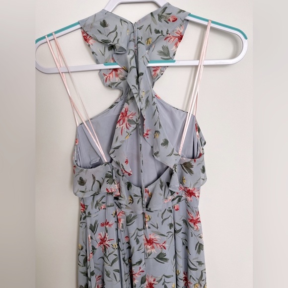 GAL MEETS GLAM - rare Ella Dress - Excellent condition (grey/blue floral) - Picture 8 of 14